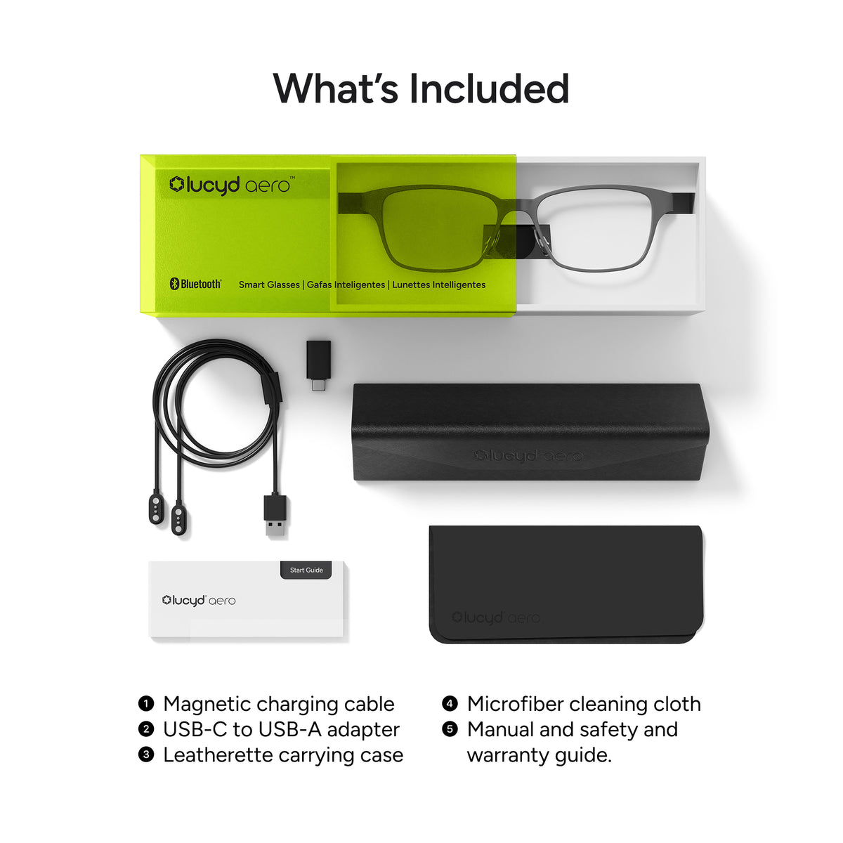 Lucyd AERO Falcon - Smart Prescription Glasses