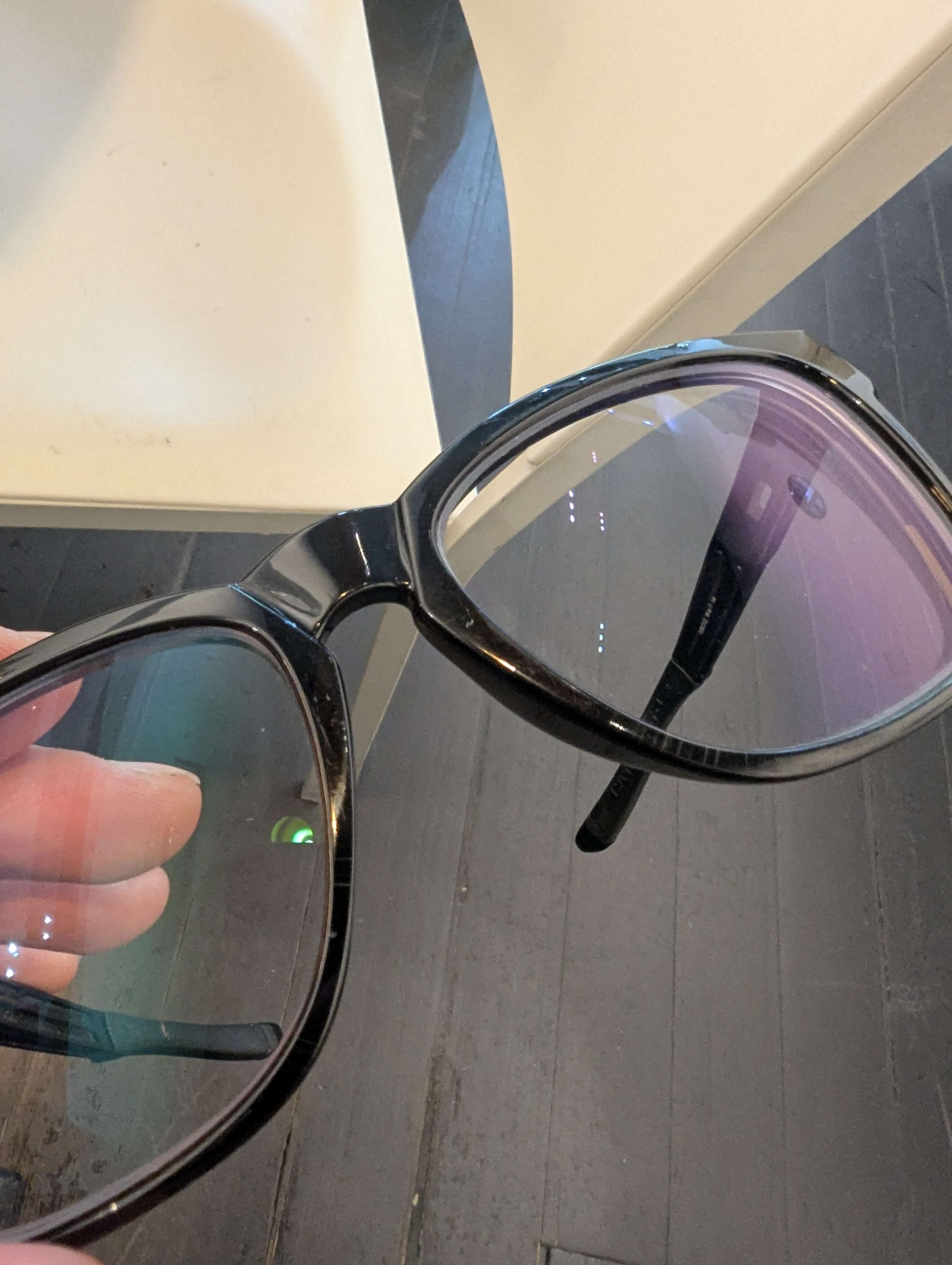 Fitted Blue Light Filter Prescription Lens in Customer's Own Frames