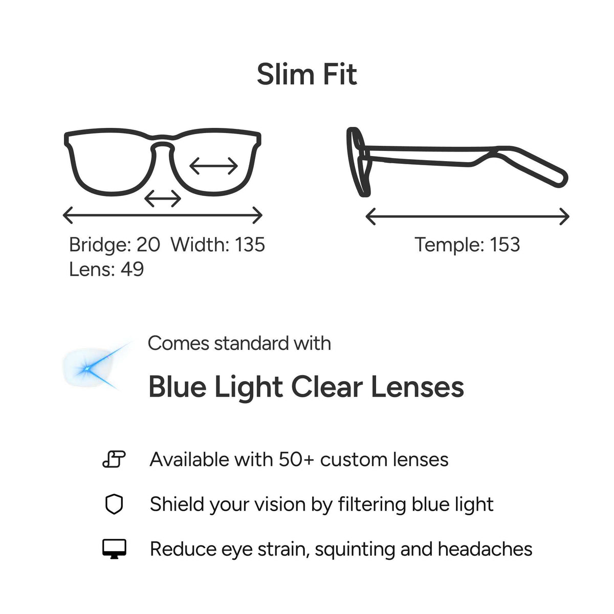 Reebok Thunder Slim - Prescription Smart Glasses