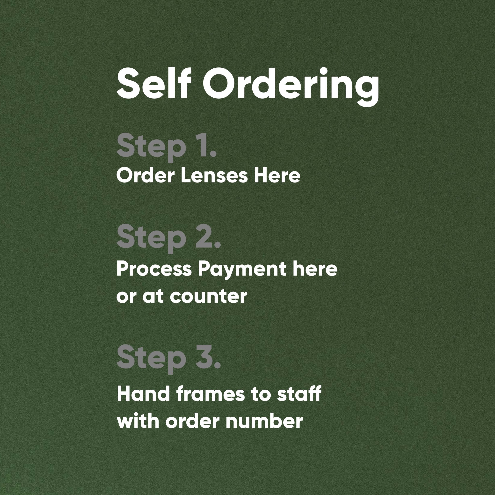 Self Order - Lenswap™️