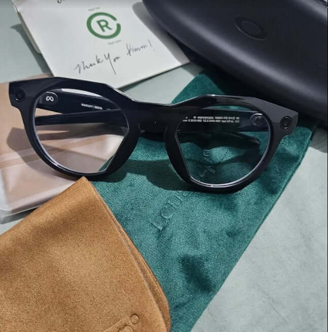 Best prescription lenses fitted for a customer's meta ai glasses / rayban meta glasses.